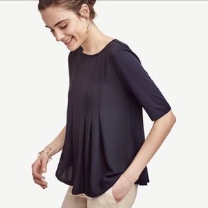 ⚡️ sale Ann Taylor Pleated Blouse